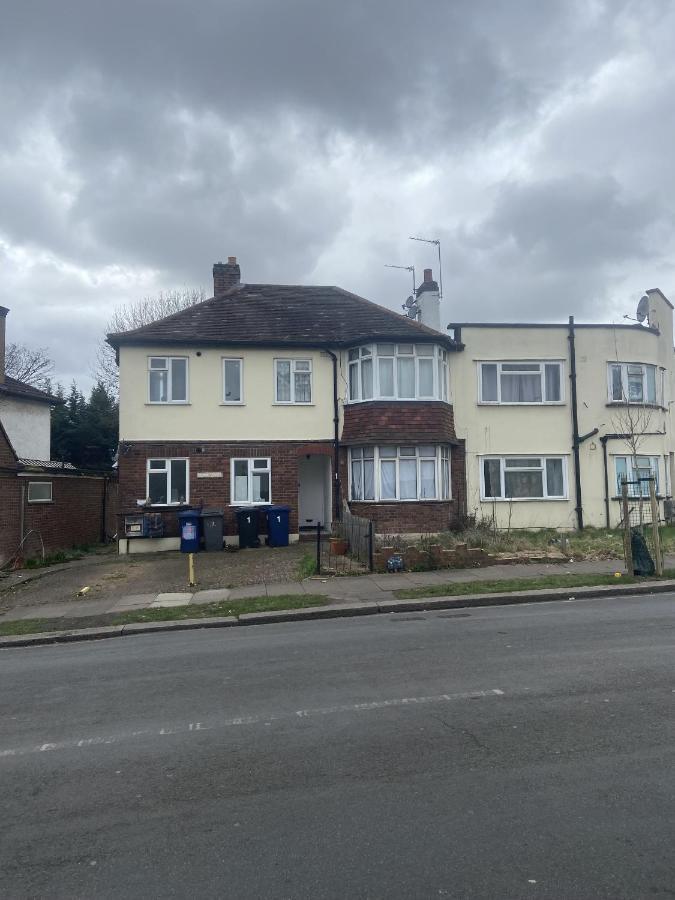 Grey Double Bedroom Londres Exterior foto